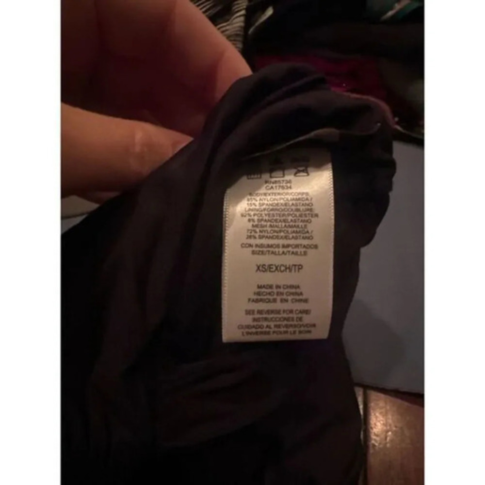 Carmen Marc Valvo One Shoulder Swim Top XS - Picture 7 of 7